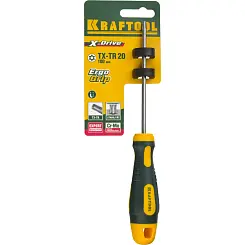 Отвертка слесарная KRAFTOOL TX HOLE 20х100мм 250077-20-100