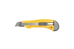 Нож STAYER STANDART 18мм с выдвижным лезвием пластмасса 0911
