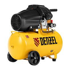 Компрессор воздушный Denzel DCV1800/50 1,8 кВт 50 литров 320 л/мин прямой привод 58168