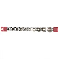 Набор торцевых головок Matrix 1/2", 6-ти гр CrV, 10шт 10-22мм 13557