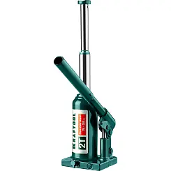 Домкрат гидравлический бутылочный KRAFTOOL Double Ram 2т 170x380мм