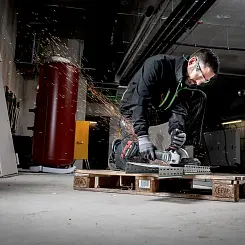 Аккумуляторная угловая шлифмашина METABO Li-Ion WB 18 LTX BL 125 Quick