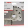 Чашка алмазная 125х22,2 сегментная BOSCH Standard concrete