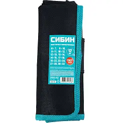 Набор рожковых ключей СИБИН 8-24мм 7шт 27013-H12