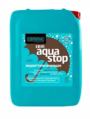 Водооталкивающая пропитка CEMMIX с эффектом мокрого канмя AquaStop Gloss 5л