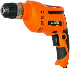Дрель электрическая PATRIOT FD 420, без удара, мощность 450 Вт, макс.диаметр сверла 10мм, быстрозаж
