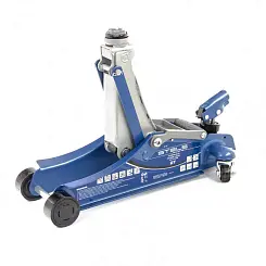 Домкрат гидравлический Stels Low Profile, подкатной 2т 100-350 мм поворотная рукоятка 51131