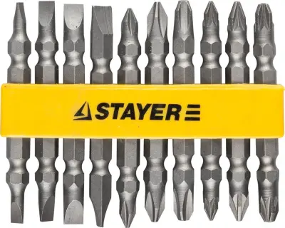 Биты двусторонние 10шт STAYER 2605-H10_z01