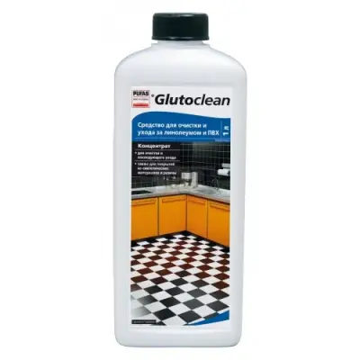 Очиститель линолеума и ПВХ PUFAS Glutoclean 1л 360-036003092