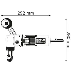 Электрические вырубные ножницы BOSCH 620Bт GNA 3.5 0601533103