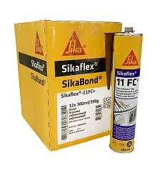 Клей-герметик Sikaflex-11FC+ полеуретановый коричневый 300мл 89444