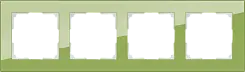 Рамка на 4 поста фисташковый WERKEL WL01-Frame-04