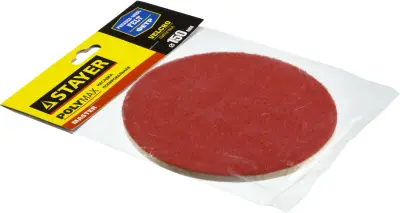 Полировальная насадка STAYER "MASTER" из фетра на липучке d=150мм