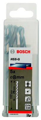 Сверло по металлу HHS-G 8х117 Bosch