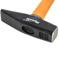 Молоток слесарный Sparta 500 г, фибергласовая обрезиненная рукоятка 10375