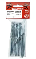Саморез кровельный FIXXTOOLS оцинкованный 5.5х127мм с шайбой упак 15шт