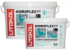 Гидроизоляция обмазочная Litokol HIDROFLEX зеленый 5кг 076370006