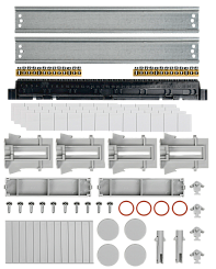 Бокс навесной IEK TEKFOR КМПн-24 IP65 24 модуля серая прозрачная дверца TF5-KP73-N-24-65-K03-K03
