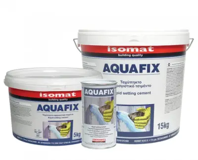 Гидропломба ISOMAT AQUAFIX для остановки водопритоков 15кг