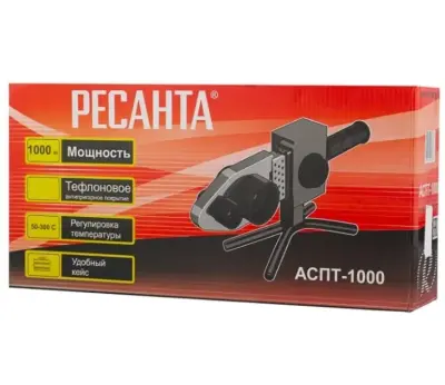 Аппарат для сварки ПВХ труб АСПТ-1000 Ресанта