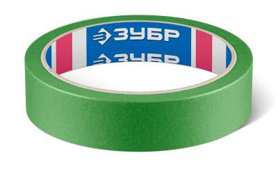 Малярная лента ЗУБР Профессионал №300 24мм х 25м для грубых шероховатых поверхностей 12143-24