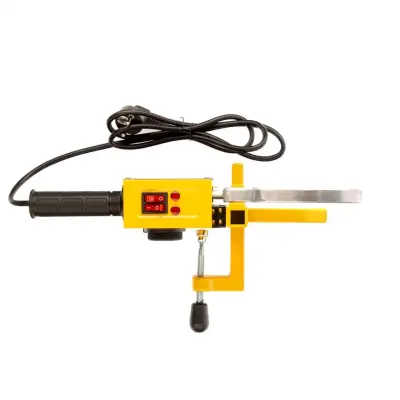 Аппарат для сварки пластиковых труб DWP-1500, 1500Вт, 260-300 град. компл насадок,20-63 мм// Denzel