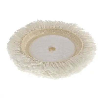 Насадка Matrix полировальная "под липучку", 125 мм, плетеная шерстяная нить