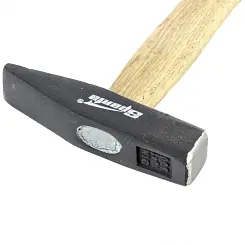 Молоток слесарный Sparta 300 г, квадратный боек, деревянная рукоятка 102065