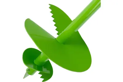 Бур садовый шнековый, 1085 мм, диаметр 200 мм, Россия// Сибртех