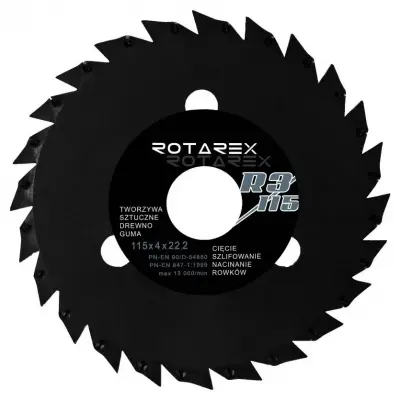 Диск универсальный Rotarex R4/115 Блистер 619401