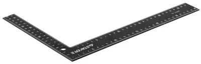 Угольник STAYER 300 х 37 х 1мм столярный стальной 3435-30