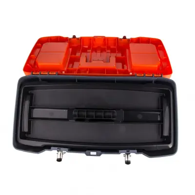 Ящик для инструмента с мет. замками 22", 560х235x280 мм Россия// Stels
