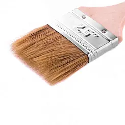 Кисть плоская Matrix Стандарт 2,5" (63 мм), натуральная щетина, деревянная ручка 82535