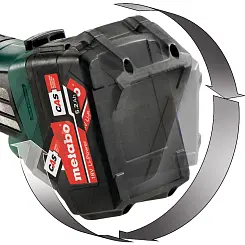 Аккумуляторная угловая шлифмашина METABO 125 мм W 18 LTX 125 Quick