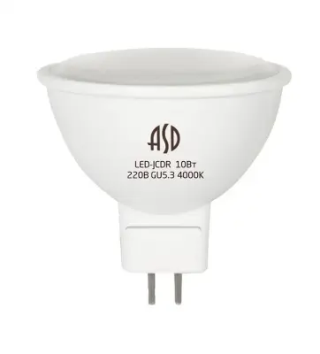 Лампа светодиодная LED-JCDR-standard 3Вт GU5.3 4000/ASD
