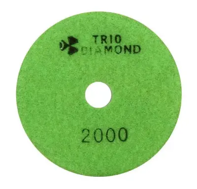 Диск алмазный Trio-Diamond АГШК шлифовальный ЧЕРЕПАШКА 100мм №2000 (M) 342000
