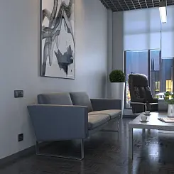 Рамка на 1 пост Stream графит WERKEL W0012104