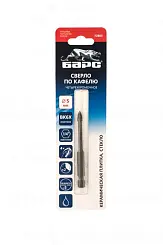 Сверло по керамической плитке 5 мм, крестовая пластинка, шестигр. хвостовик Барс 72803