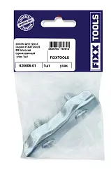 Зажим для троса Duplex FIXXTOOLS М8 плоский оцинкованный упак 1шт