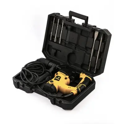 Перфоратор электрический Denzel RHV-1100-26, SDS-plus, 1100Вт, 4Дж, 3 реж 26610