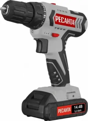 Дрель-шуруповерт аккумуляторная ДА-14-2Л Ресанта