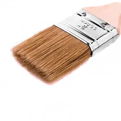 Кисть плоская Matrix Евро 2", натуральная щетина, деревянная ручка 83053