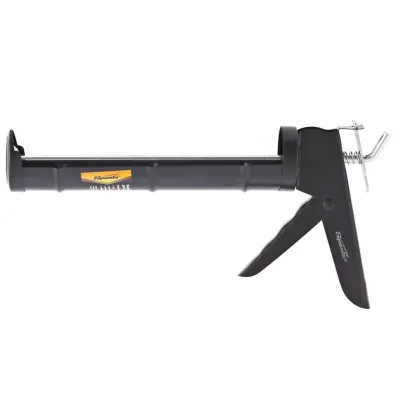 Пистолет для герметика Sparta 310мл, полуоткрытый круглый шток7мм утолщенные стенки 886365