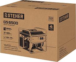 GS-6500 бензиновый генератор, 5500 Вт, STEHER
