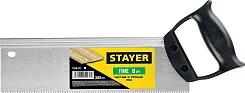 Ножовка с обушком для стусла (пила) Fine STAYER 8 TPI, 300мм