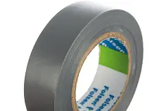 Лента изоляционная Folsen 15мм х 10м серая 011506