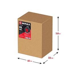Удлинитель на катушке MIRAX ПВС 2х0.75мм2 20 м 1300 Вт 55052-20