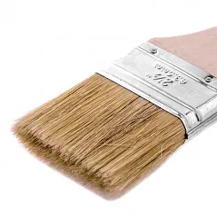 Кисть плоская Matrix Евро 2,5", натуральная щетина, деревянная ручка 83054