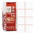 Затирка цементная Litokol Litochrom 1-6 2кг C.50 светло-бежевая 078260003