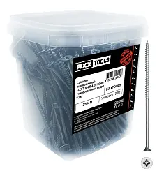 Саморез оцинкованный FIXXTOOLS 4,2х102мм универсальный ведро 110шт